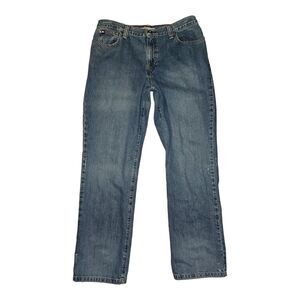 Vintage Tommy Hilfiger Boyfriend Jeans Women's 10 Straight Blue Denim